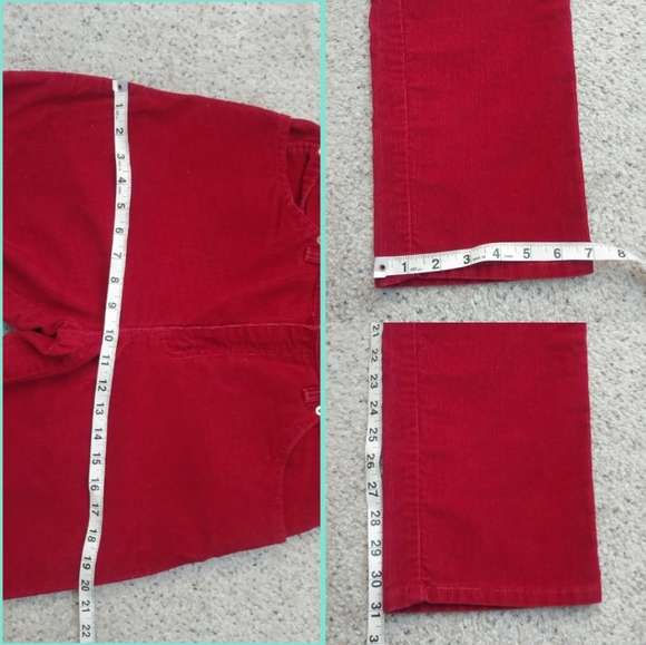 Levi's vintage red corduroy jeans - Picture 8 of 8